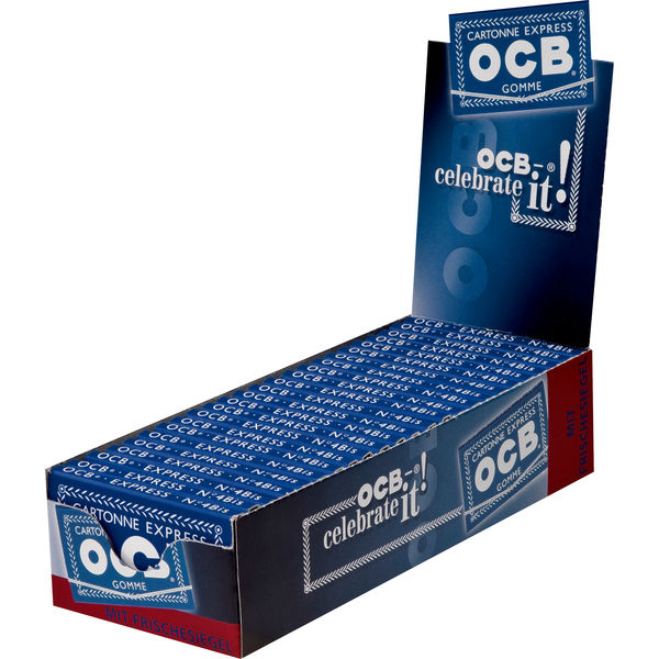 OCB blau Gummizug