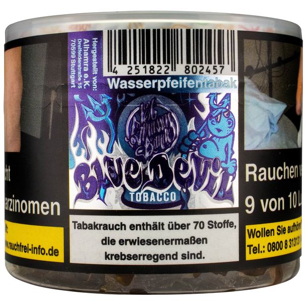 187 Tobacco Blue Devil Blaubeere, Feige, Johannisbe, Milch