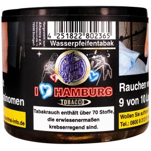 187 Tobacco I love Hamburg Beerenmix, Honigmel, Wassermelone