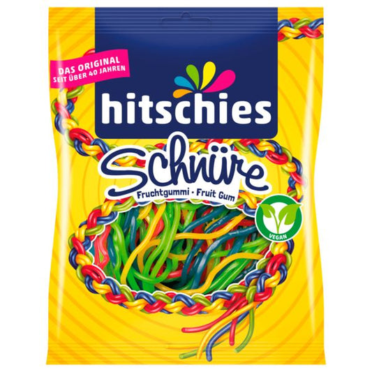 Hitschler Bunte Schnüre Fruchtgummi, Vegetarisch