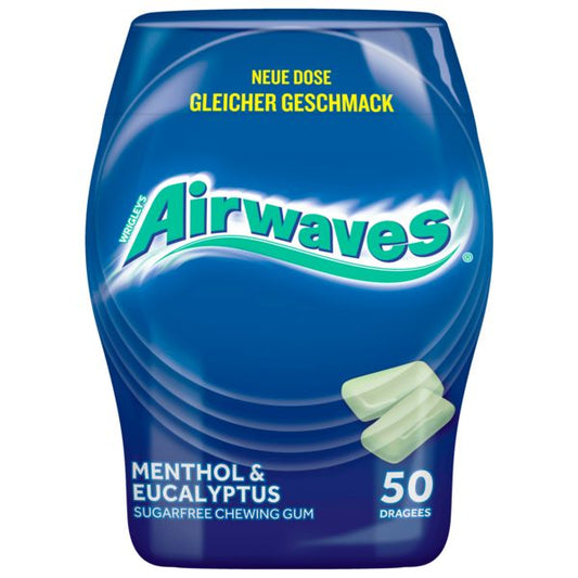 Airwaves Menthol & Eucalyptus ohne Zucker