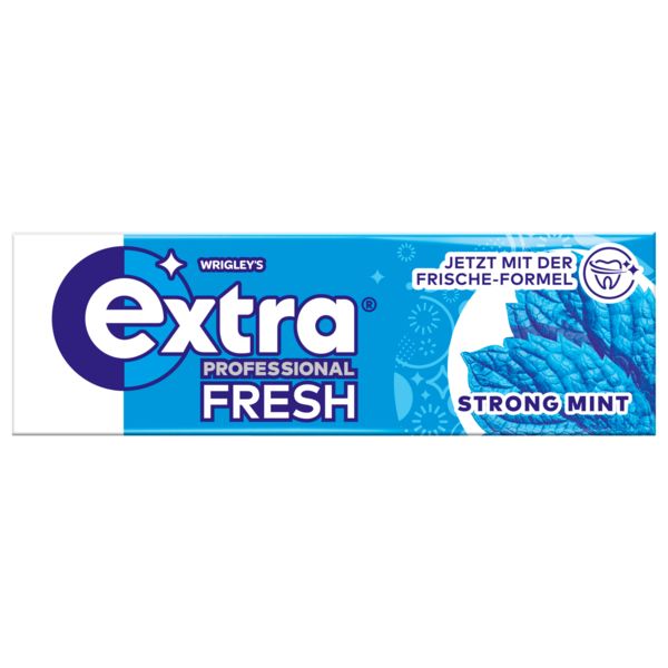 Wrigley's Extra Professional Fresh Strong Mint ohne Zucker