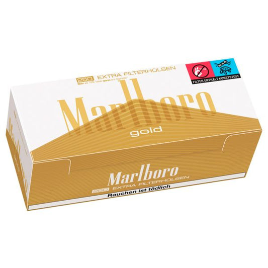 Marlboro Extra Gold Hülsen