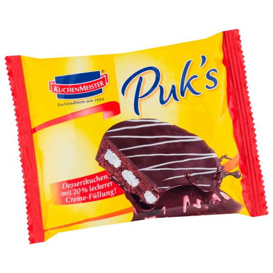 Puks Dessertkuchen gefüllt