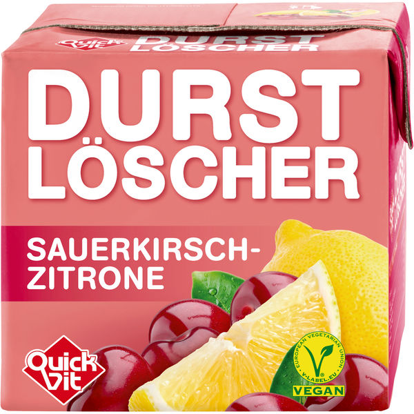 QuickVit Durstlöscher Kirsch/Zitrone