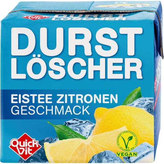 QuickVit Durstlöscher Eistee mit Zitrone