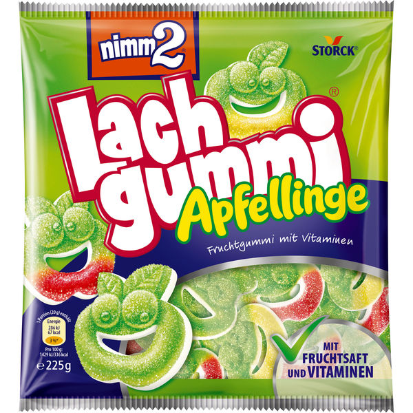 nimm 2 Lachgummi Apfellinge