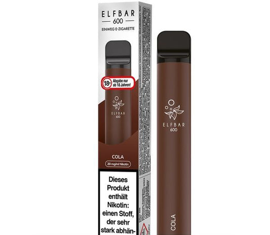 Elf Bar 600 Einweg E-Zigarette - Cola 20 mg/ml