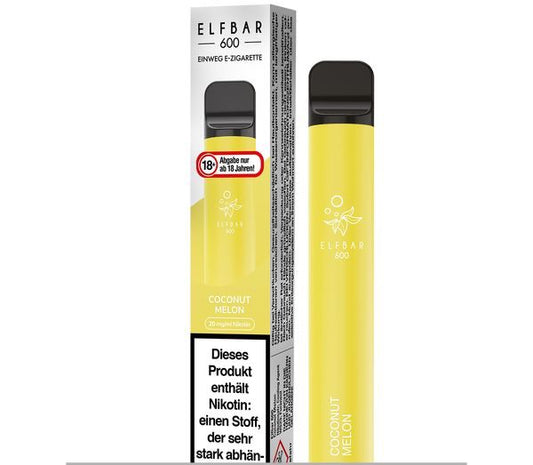 Elf Bar 600 Einweg E-Zigarette - Coconut Melon 20 mg/ml