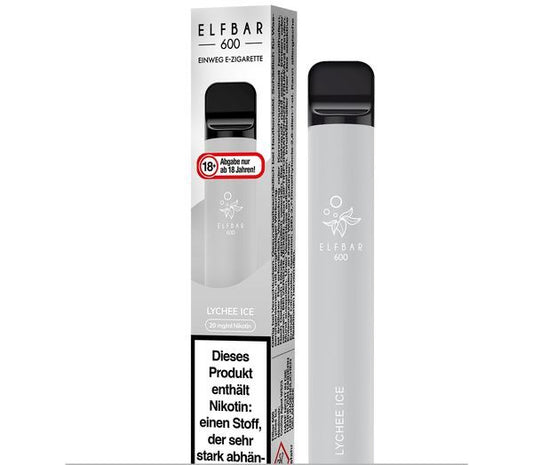 Elf Bar 600 Einweg E-Zigarette - Lychee Ice 20 mg/ml