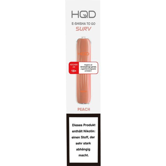 HQD Surv Peach (Pfirsich) 18 mg/ml