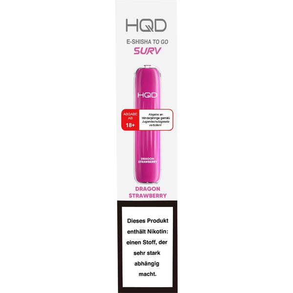 HQD Surv Dragon Strawberry (Drachenfr, Erdbeere) 18 mg/ml