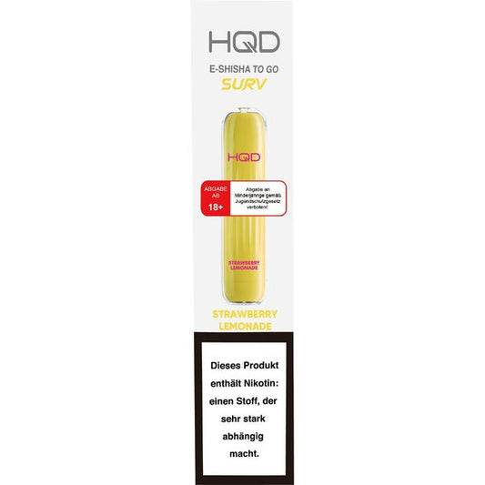 HQD Surv - Strawberry Lemonade (Erdbeerlimonade) 18 mg/ml