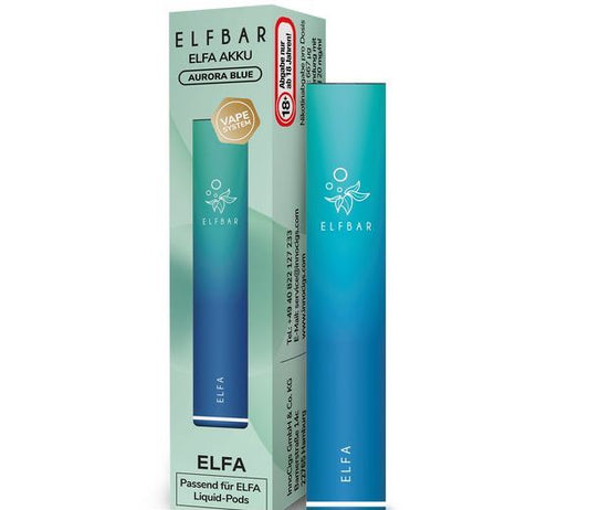 Elf Bar - Elfa Akku 500 mAh aurora-blau