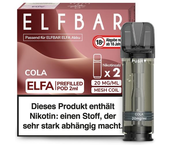 Elf Bar - Elfa Pod Cola 20mg/ml