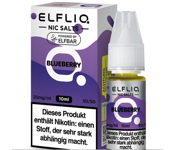 ELFLIQ - Blueberry - Nikotinsalz Liquid 20 mg/ml