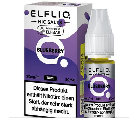 ELFLIQ - Blueberry - Nikotinsalz Liquid 20 mg/ml