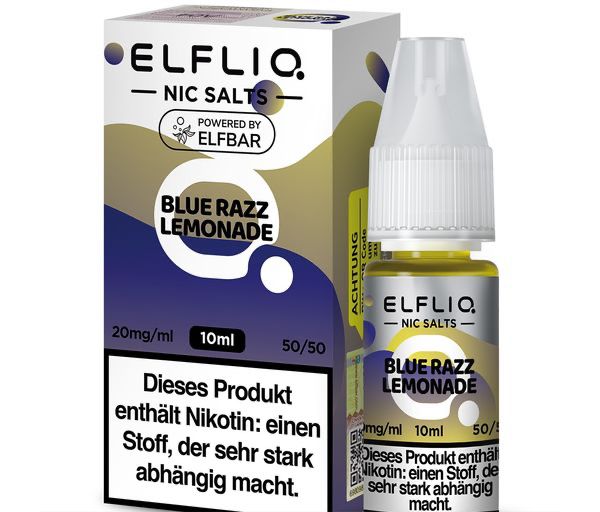 ELFLIQ - Blue Razz Lemonade - Nikotinsalz Liquid 20 mg/ml