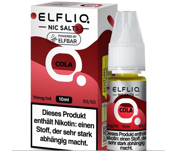 ELFLIQ - Cola - Nikotinsalz Liquid 10 mg/ml