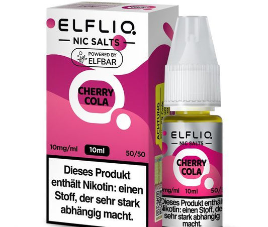 ELFLIQ - Cherry Cola - Nikotinsalz Liquid 10 mg/ml