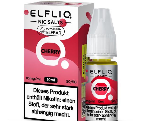 ELFLIQ - Cherry - Nikotinsalz Liquid 10 mg/ml