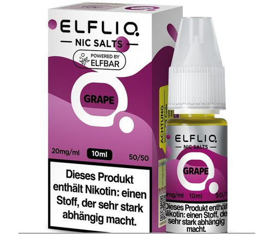 ELFLIQ - Grape - Nikotinsalz Liquid 20 mg/ml