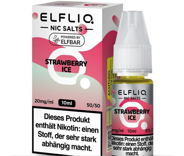 ELFLIQ - Strawberry Ice - Nikotinsalz Liquid 20 mg/ml