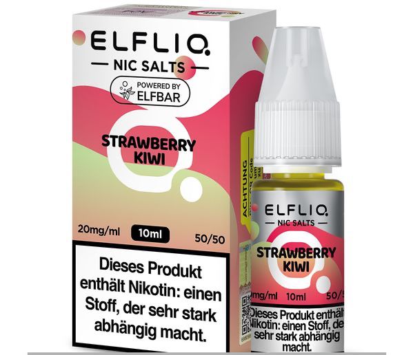 ELFLIQ - Strawberry Kiwi - Nikotinsalz Liquid 20 mg/ml