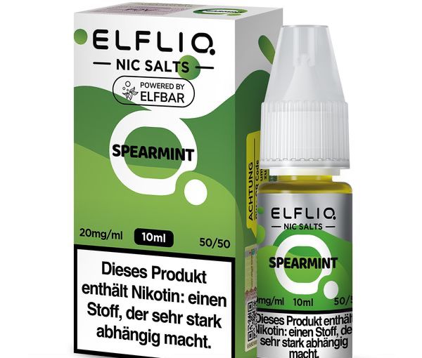 ELFLIQ - Spearmint - Nikotinsalz Liquid 20 mg/ml