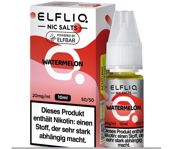 ELFLIQ - Watermelon - Nikotinsalz Liquid 20 mg/ml