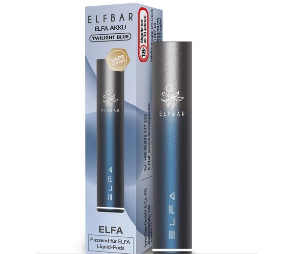 Elf Bar - Elfa Akku 500 mAh blau-silber