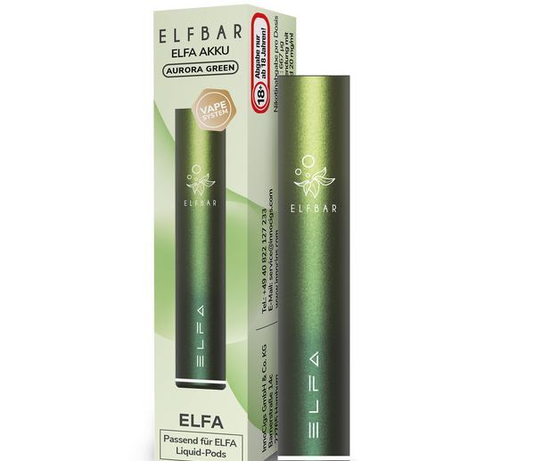 Elf Bar - Elfa Akku 500 mAh aurora-grün