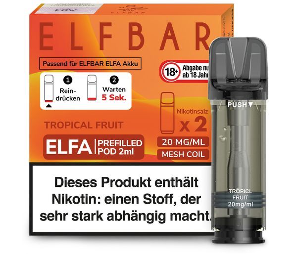 Elf Bar - Elfa Pod Tropical Fruit 20mg/ml