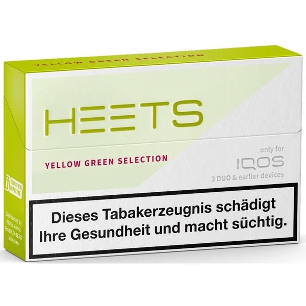 IQOS Heets Yellow Green Selection