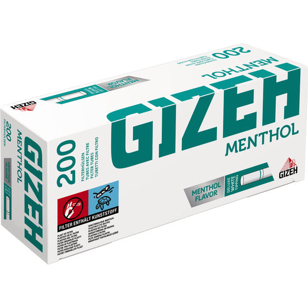 GIZEH Menthol Hülsen