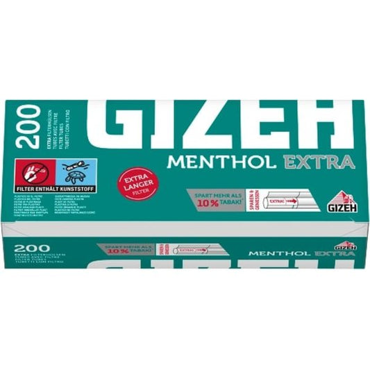 Gizeh Menthol Extra Hülsen